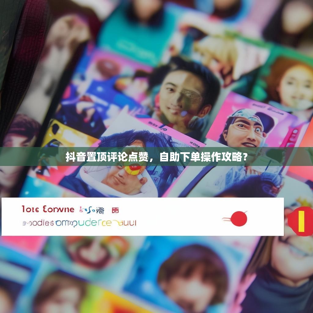 抖音置顶评论点赞，自助下单操作攻略？