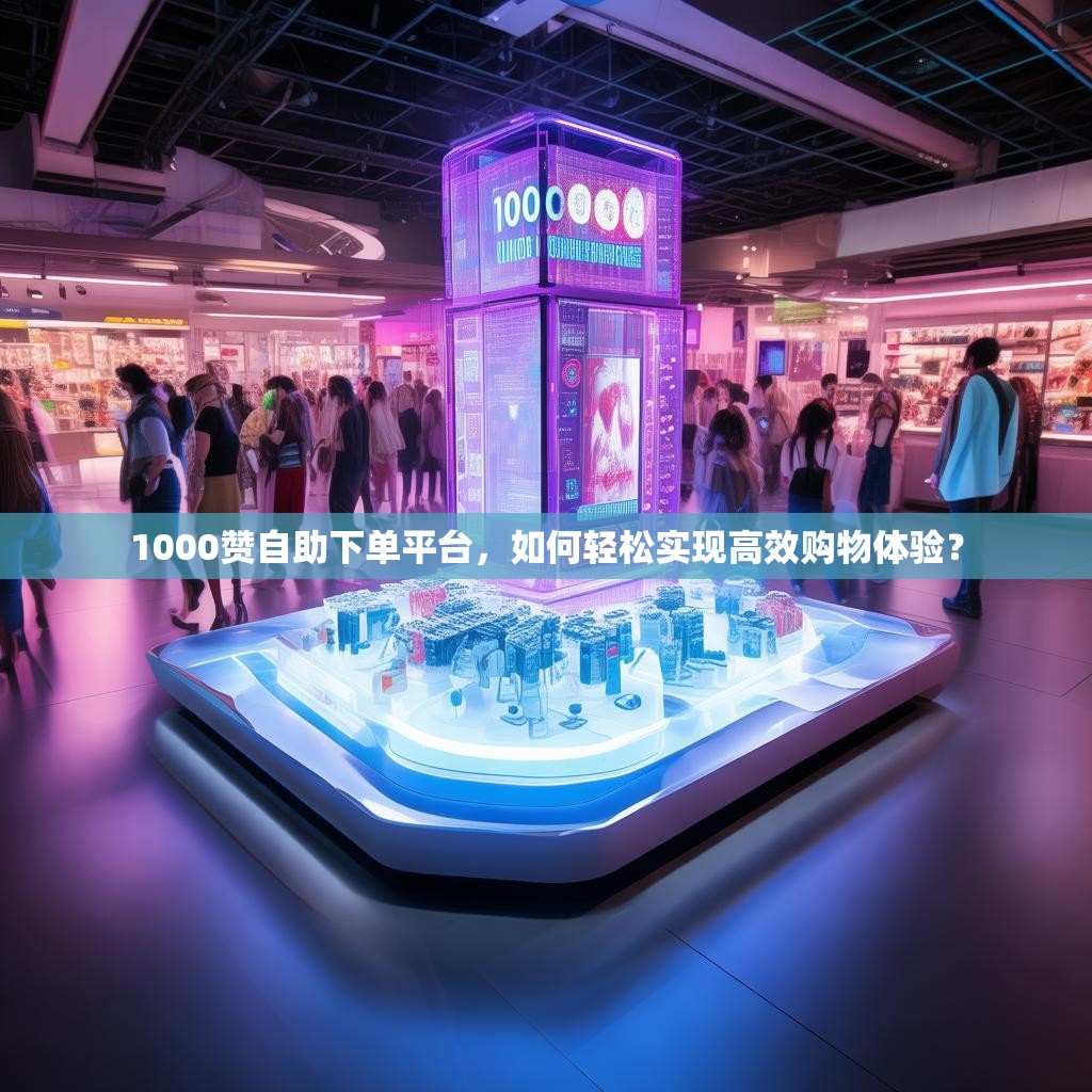 1000赞自助下单平台，如何轻松实现高效购物体验？