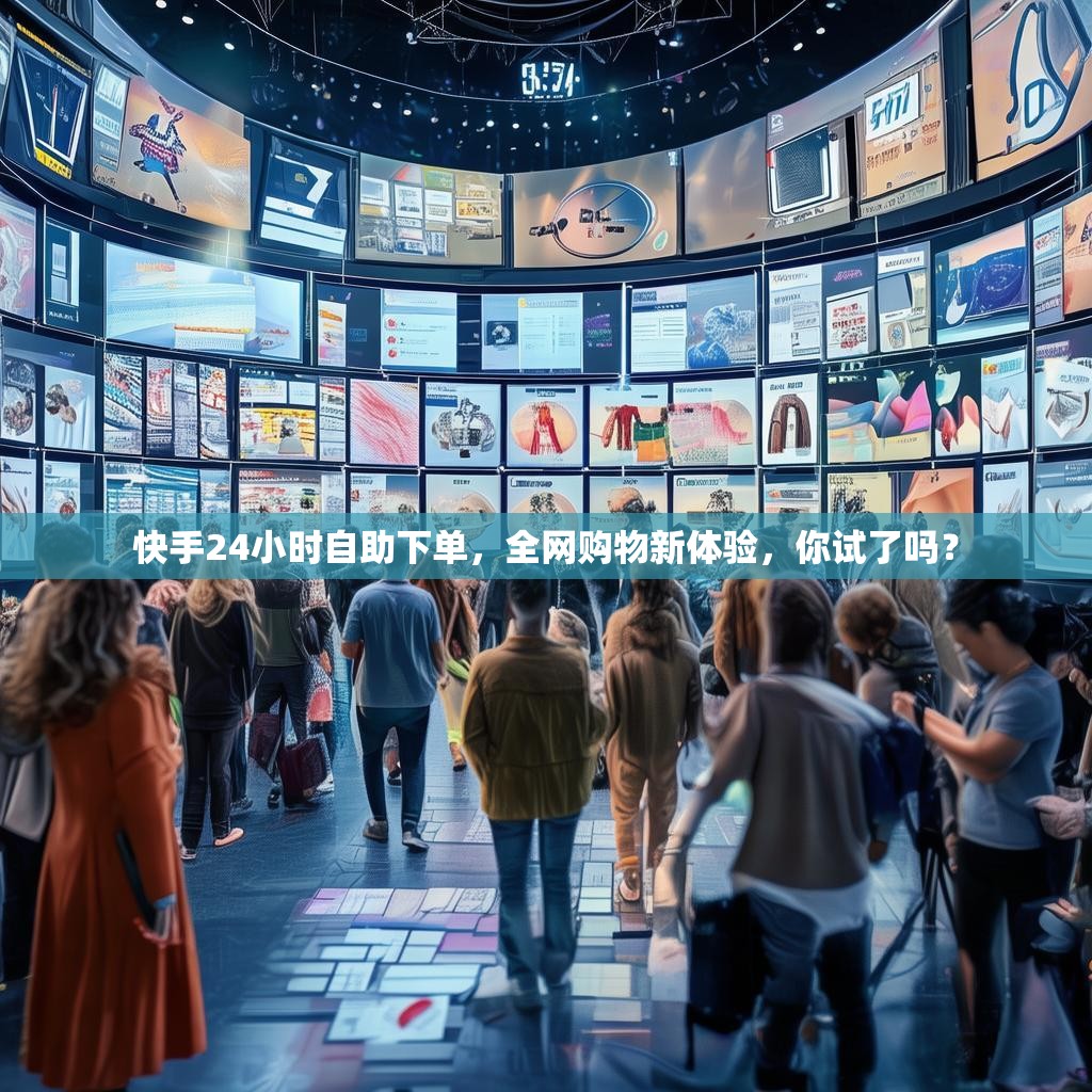 快手24小时自助下单，全网购物新体验，你试了吗？