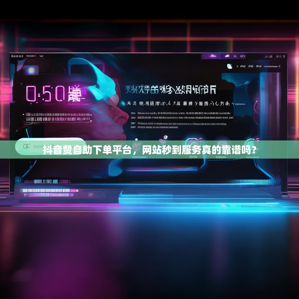 抖音赞自助下单平台，网站秒到服务真的靠谱吗？