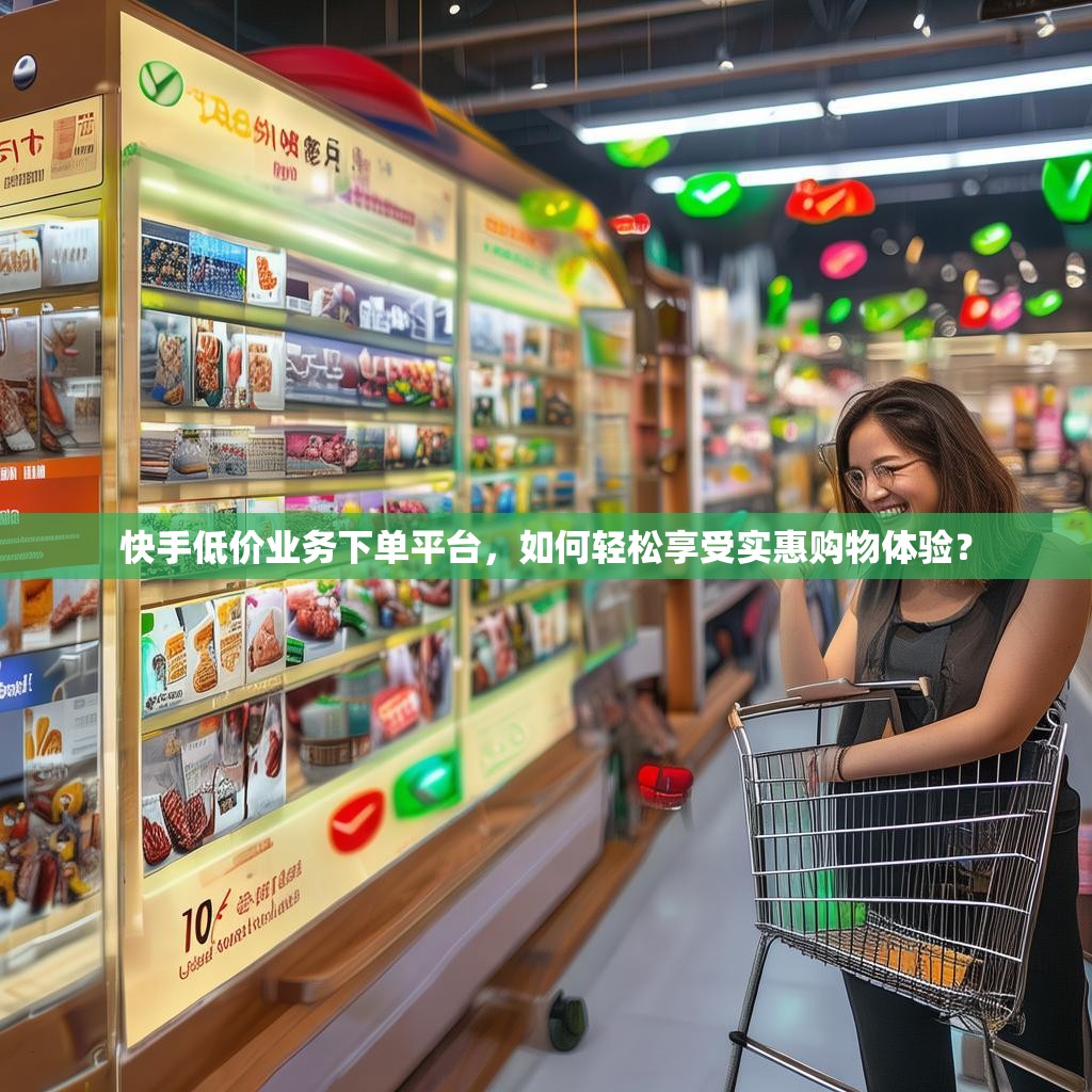快手低价业务下单平台，如何轻松享受实惠购物体验？