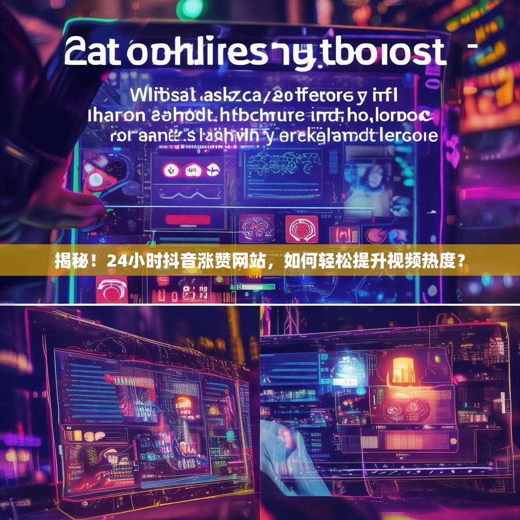 揭秘！24小时抖音涨赞网站，如何轻松提升视频热度？