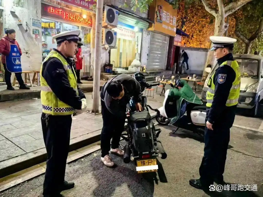 周口交警整治行动_违章高发城市治理_冬季道路交通安全管理